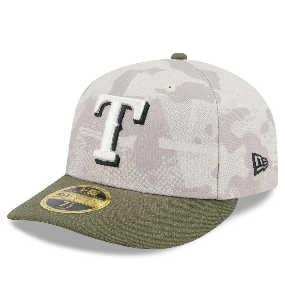 Texas Rangers New Era 2025 Armed Forces Day Low Profile 59FIFTY Fitted Hat - MLB Hats