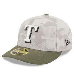 Texas Rangers New Era 2025 Armed Forces Day Low Profile 59FIFTY Fitted Hat - MLB Hats