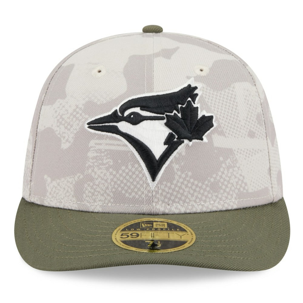 Toronto Blue Jays New Era 2025 Armed Forces Day Low Profile 59FIFTY Fitted Hat - MLB Hats