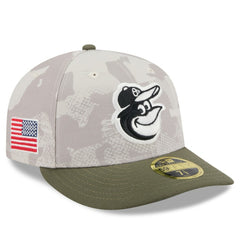 Baltimore Orioles New Era 2025 Armed Forces Day Low Profile 59FIFTY Fitted Hat - MLB Hats