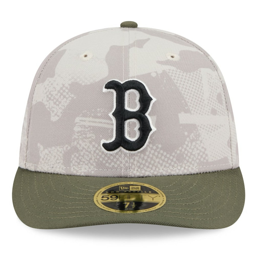 Boston Red Sox New Era 2025 Armed Forces Day Low Profile 59FIFTY Fitted Hat - MLB Hats