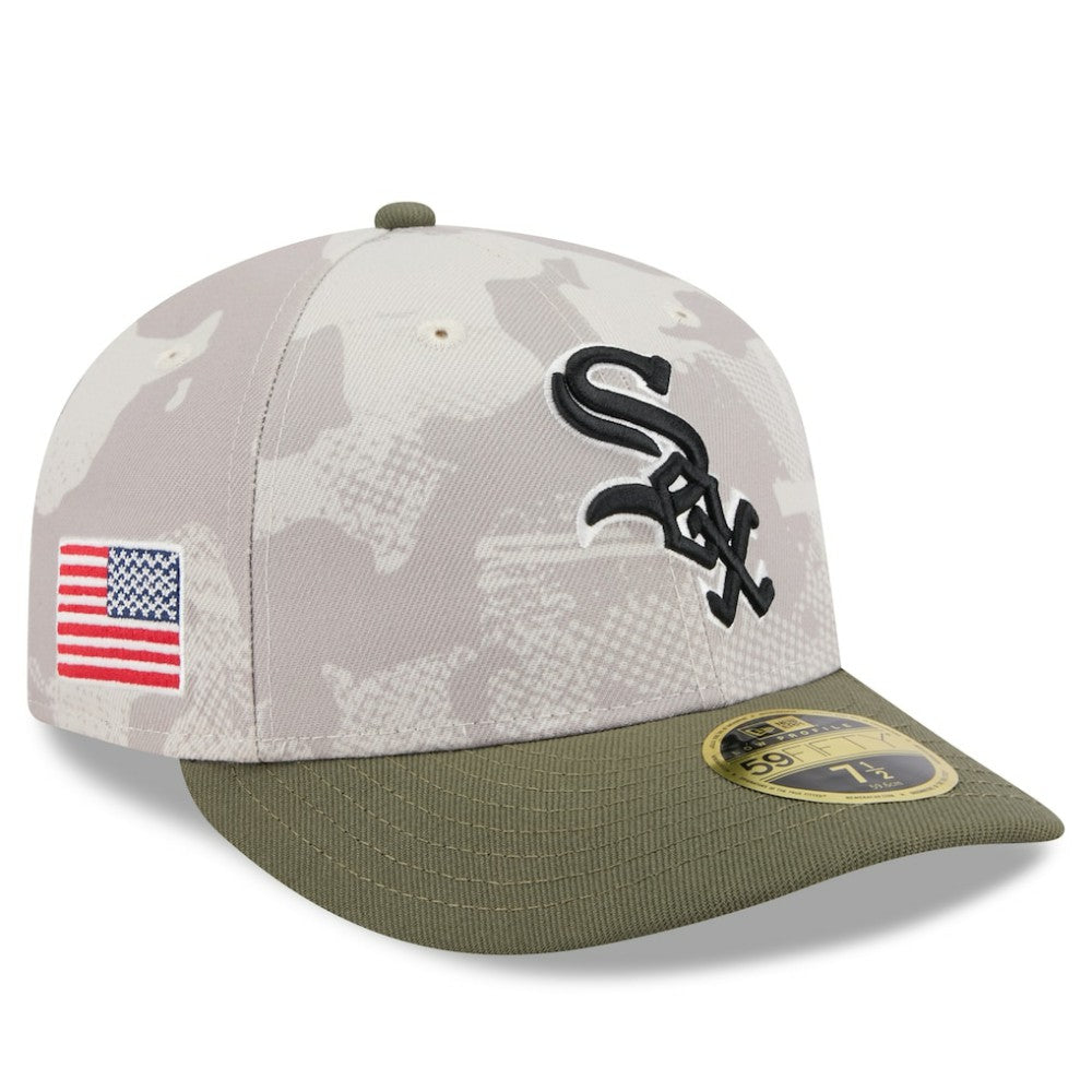 Chicago White Sox New Era 2025 Armed Forces Day Low Profile 59FIFTY Fitted Hat - MLB Hats