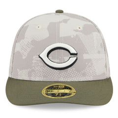 Cincinnati Reds New Era 2025 Armed Forces Day Low Profile 59FIFTY Fitted Hat - MLB Hats