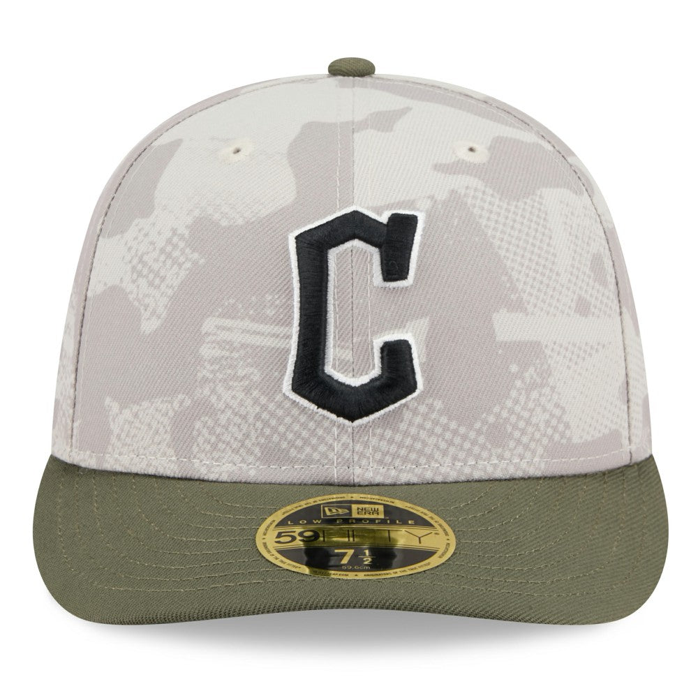 Cleveland Guardians New Era 2025 Armed Forces Day Low Profile 59FIFTY Fitted Hat - MLB Hats