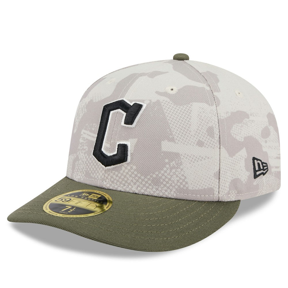 Cleveland Guardians New Era 2025 Armed Forces Day Low Profile 59FIFTY Fitted Hat - MLB Hats