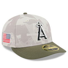 Los Angeles Angels New Era 2025 Armed Forces Day Low Profile 59FIFTY Fitted Hat - MLB Hats