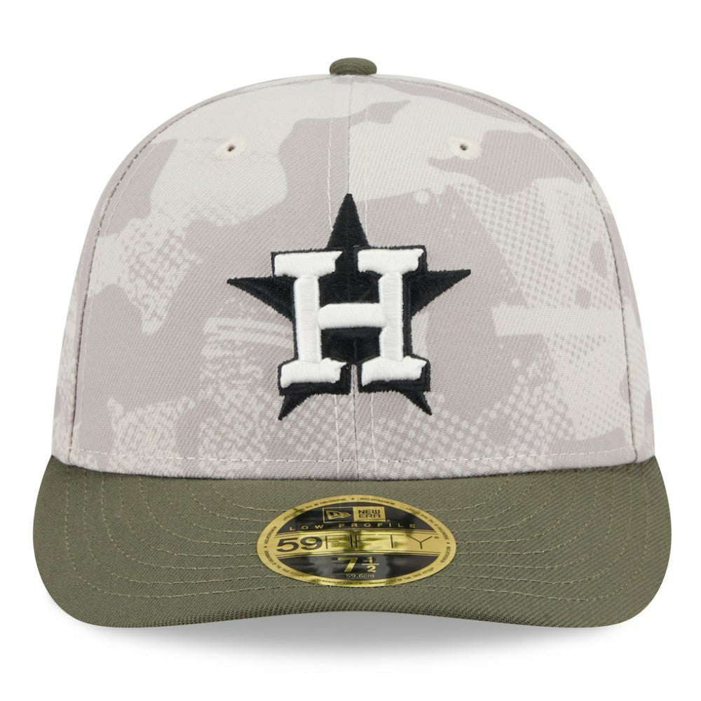 Houston Astros New Era 2025 Armed Forces Day Low Profile 59FIFTY Fitted Hat - MLB Hats