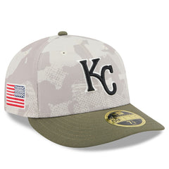 Kansas City Royals New Era 2025 Armed Forces Day Low Profile 59FIFTY Fitted Hat - MLB Hats