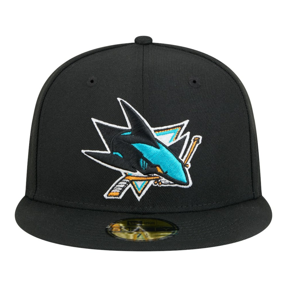 San Jose Sharks New Era Core 59FIFTY Fitted Hat -  NHL Hats