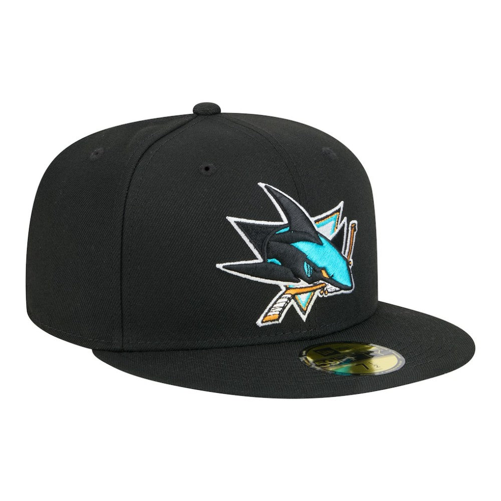 San Jose Sharks New Era Core 59FIFTY Fitted Hat -  NHL Hats