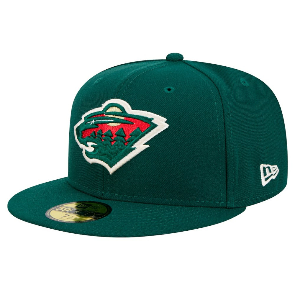 Minnesota Wild New Era Core 59FIFTY Fitted Hat -  NHL Hats