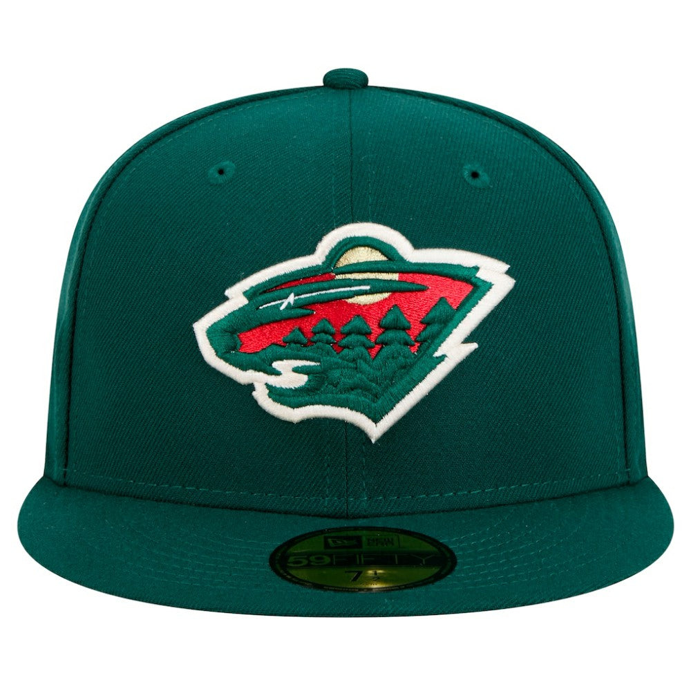 Minnesota Wild New Era Core 59FIFTY Fitted Hat -  NHL Hats