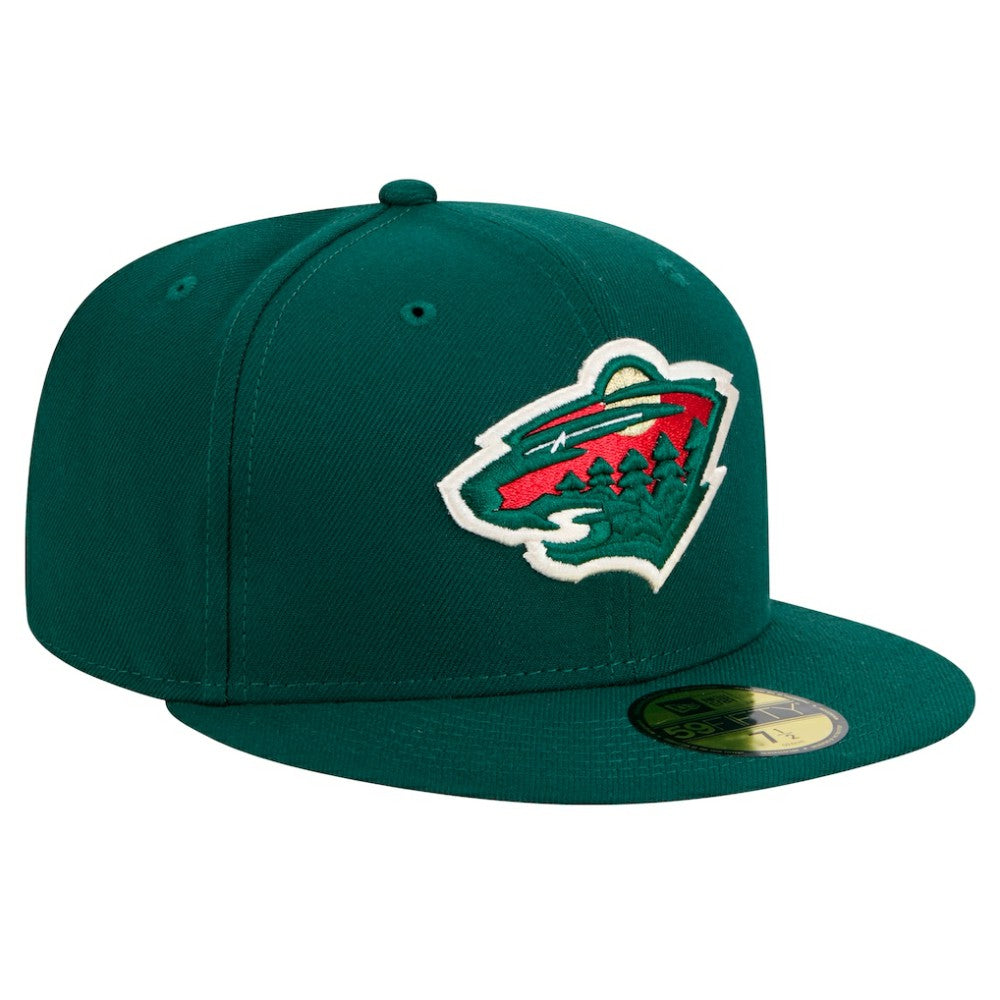 Minnesota Wild New Era Core 59FIFTY Fitted Hat -  NHL Hats