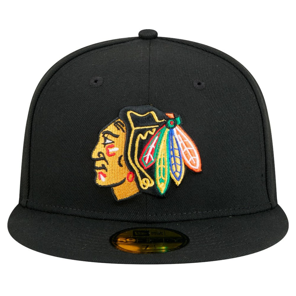 Chicago Blackhawks New Era Core 59FIFTY Fitted Hat -  NHL Hats