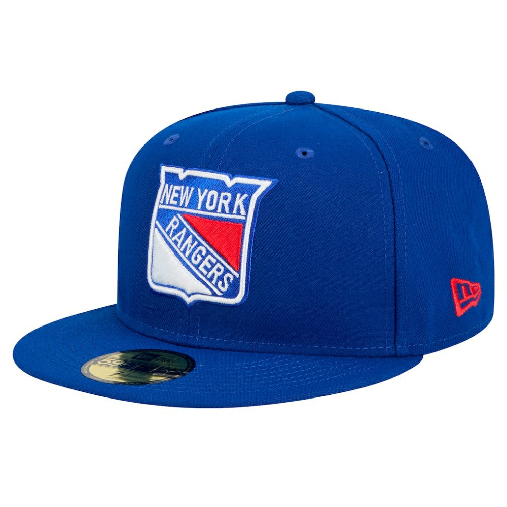 New York Rangers New Era Core 59FIFTY Fitted Hat -  NHL Hats