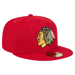 Chicago Blackhawks New Era Core 59FIFTY Fitted Hat -  NHL Hats