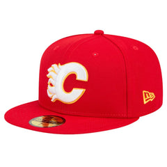 Calgary Flames New Era Core 59FIFTY Fitted Hat -  NHL Hats