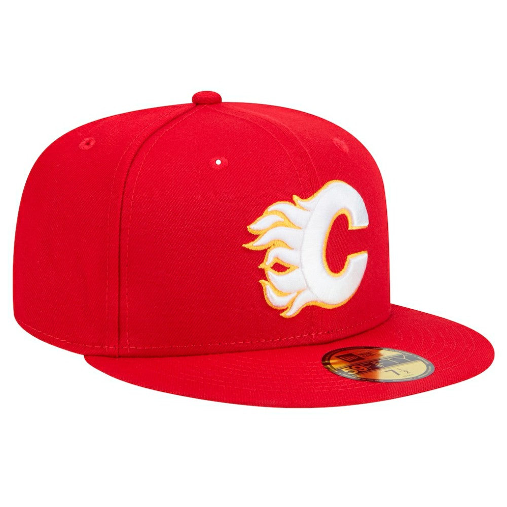 Calgary Flames New Era Core 59FIFTY Fitted Hat -  NHL Hats