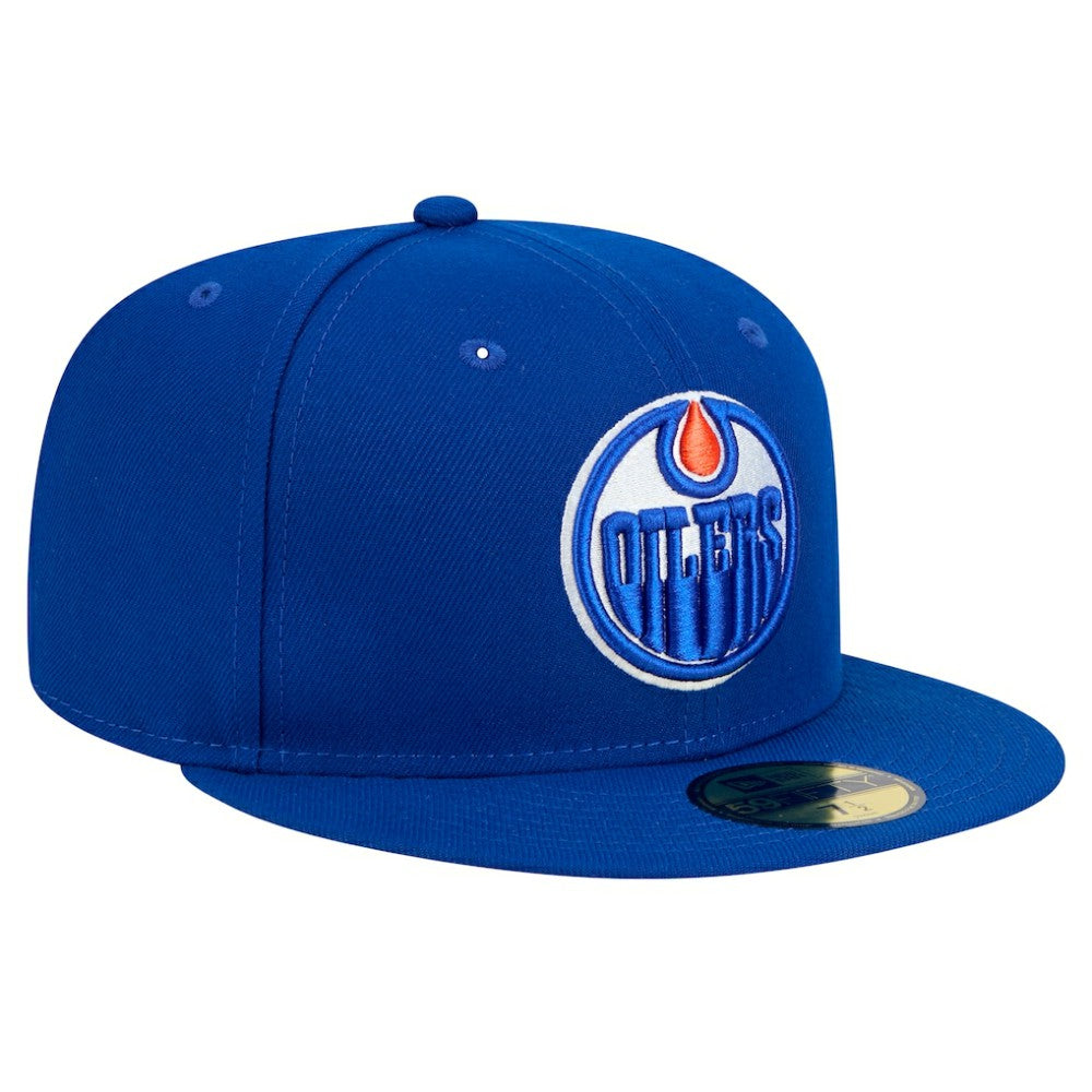 Edmonton Oilers New Era Core 59FIFTY Fitted Hat -  NHL Hats