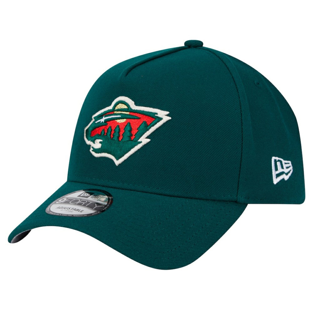 Minnesota Wild New Era Core A-Frame 9FORTY Adjustable Hat -  NHL Hats