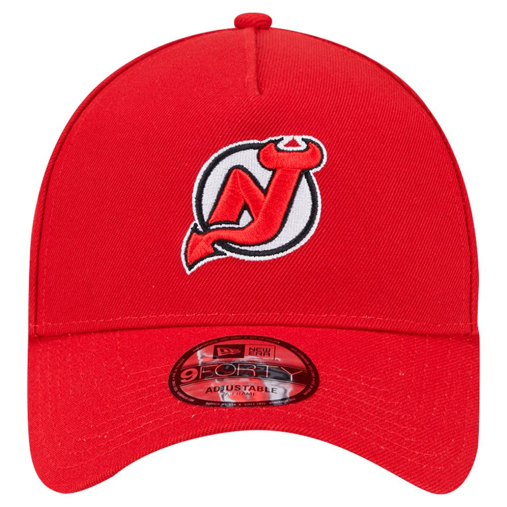 New Jersey Devils New Era Core A-Frame 9FORTY Adjustable Hat -  NHL Jerseys