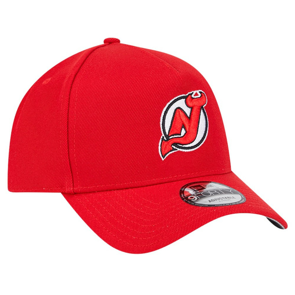 New Jersey Devils New Era Core A-Frame 9FORTY Adjustable Hat -  NHL Jerseys