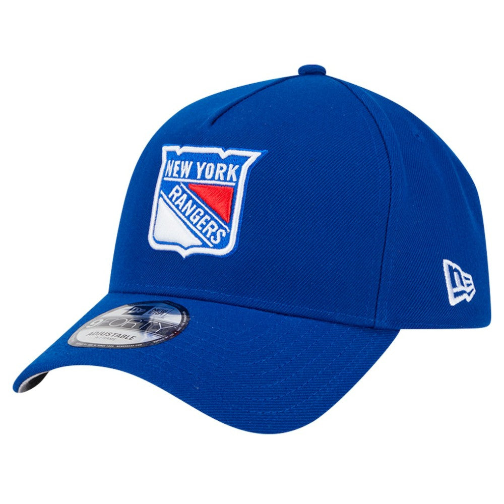 New York Rangers New Era Core A-Frame 9FORTY Adjustable Hat -  NHL Hats