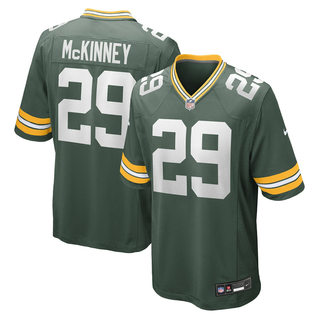 Green Bay Packers Xavier McKinney  Team Game Jersey | NFL Near me