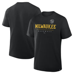 Milwaukee Brewers Fanatics Color Pop Legacy Clubhouse T-Shirt - MLB T-shirts