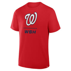 Washington Nationals Fanatics Clubhouse Legacy Side Swipe T-Shirt - MLB T-shirts