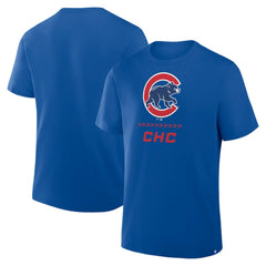 Chicago Cubs Fanatics Clubhouse Legacy Side Swipe T-Shirt - MLB T-shirts