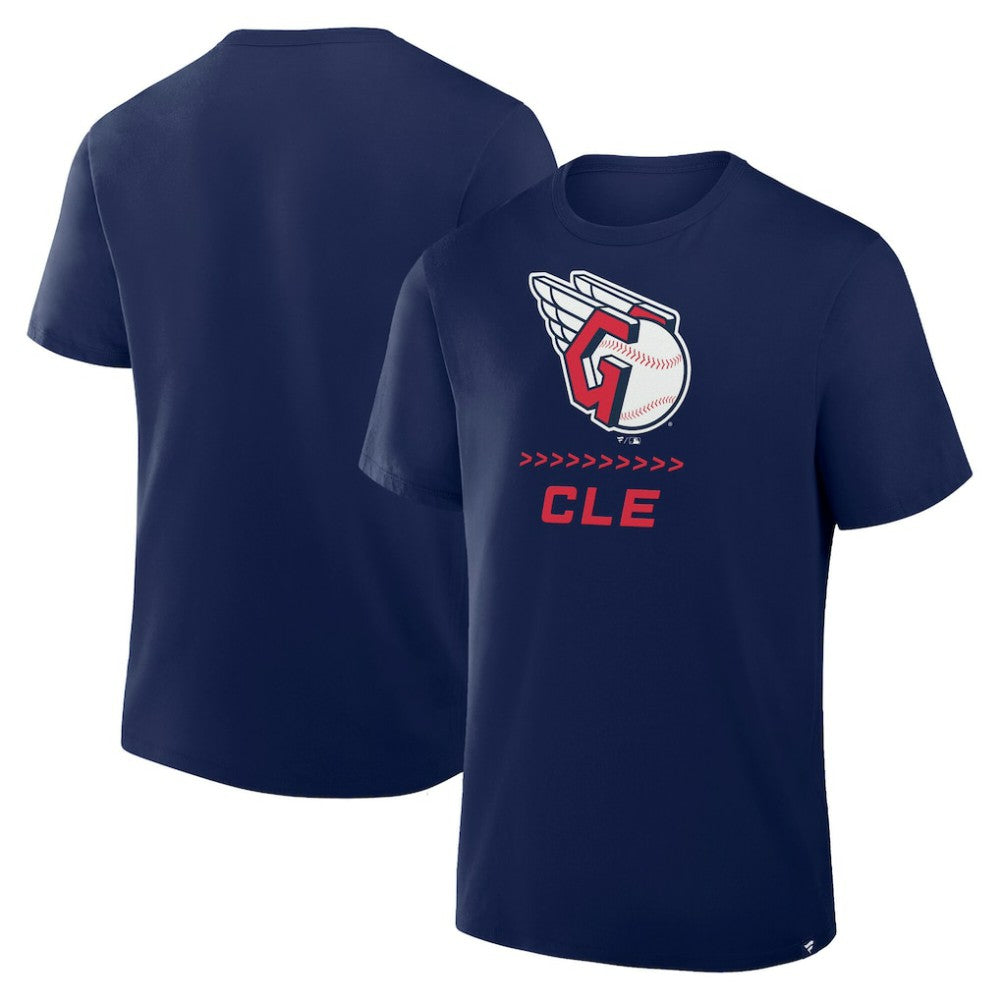 Cleveland Guardians Fanatics Clubhouse Legacy Side Swipe T-Shirt - MLB T-shirts