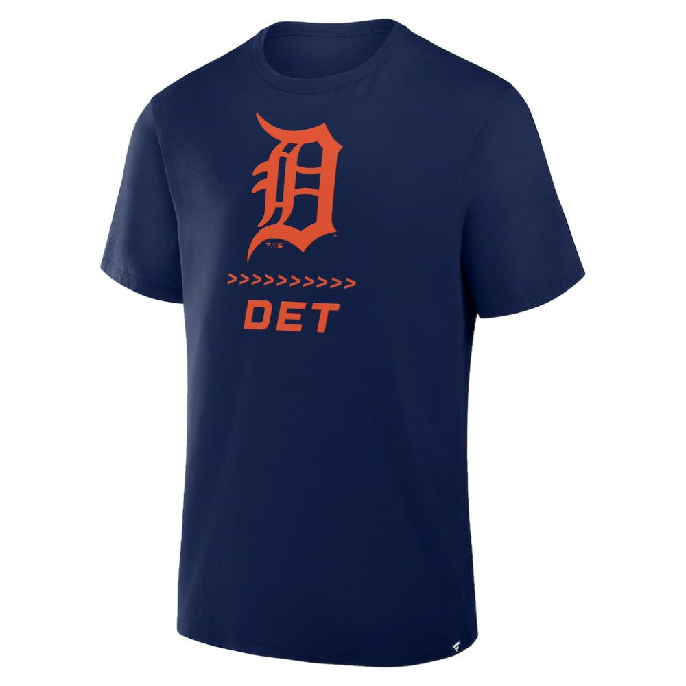 Detroit Tigers Fanatics Clubhouse Legacy Side Swipe T-Shirt - MLB T-shirts