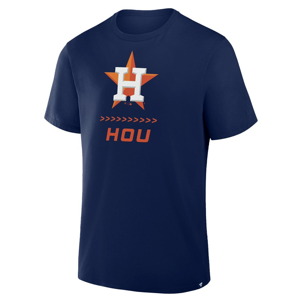 Houston Astros Fanatics Clubhouse Legacy Side Swipe T-Shirt - MLB T-shirts