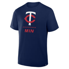 Minnesota Twins Fanatics Clubhouse Legacy Side Swipe T-Shirt - MLB T-shirts
