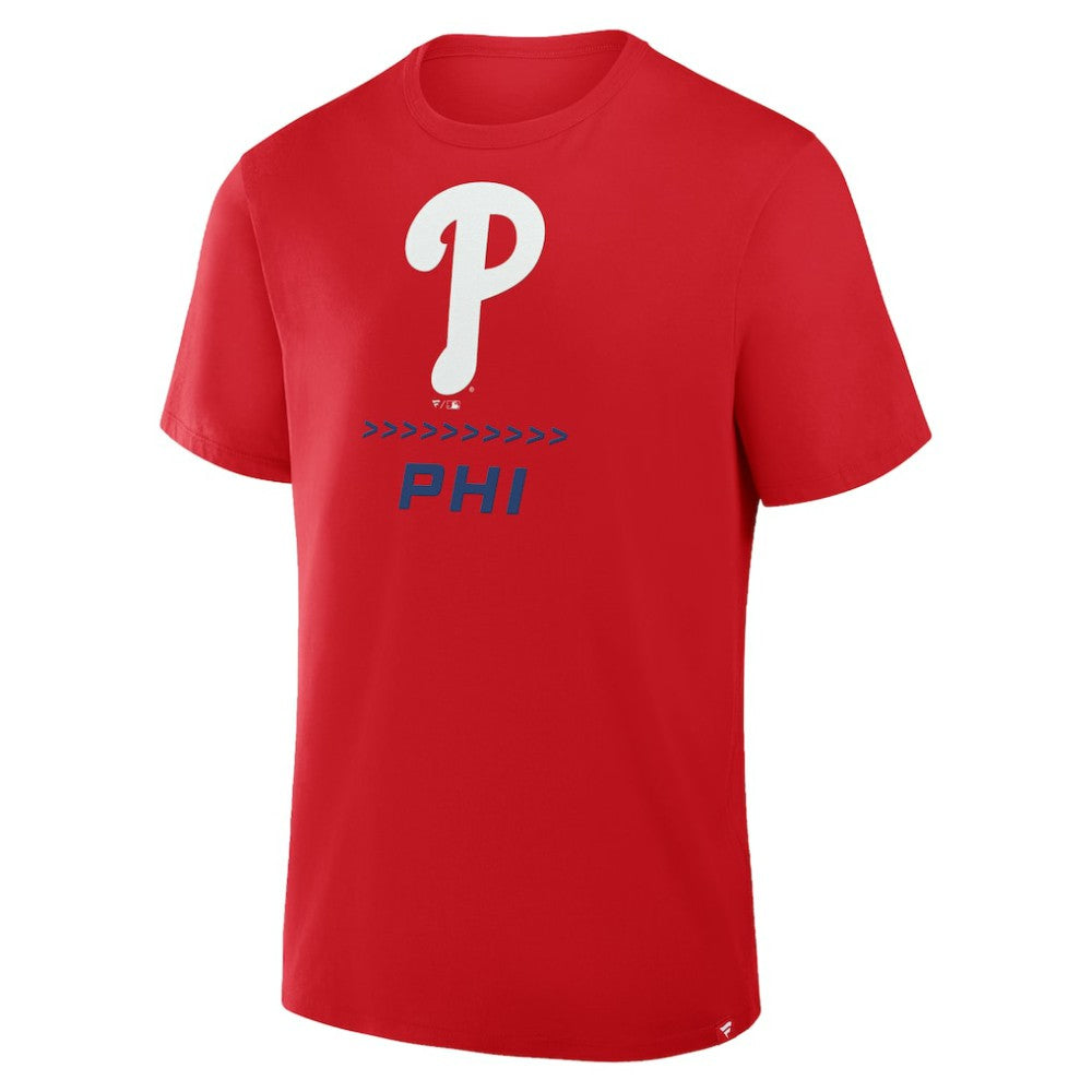 Philadelphia Phillies Fanatics Clubhouse Legacy Side Swipe T-Shirt - MLB T-shirts