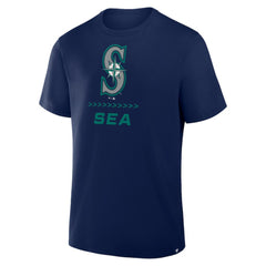 Seattle Mariners Fanatics Clubhouse Legacy Side Swipe T-Shirt - MLB T-shirts