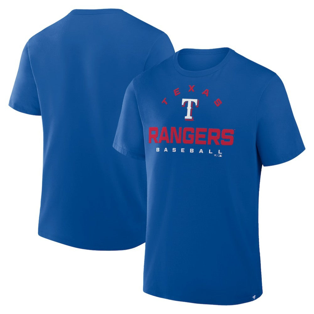 Texas Rangers Fanatics Clubhouse Legacy Primary Play T-Shirt - MLB T-shirts