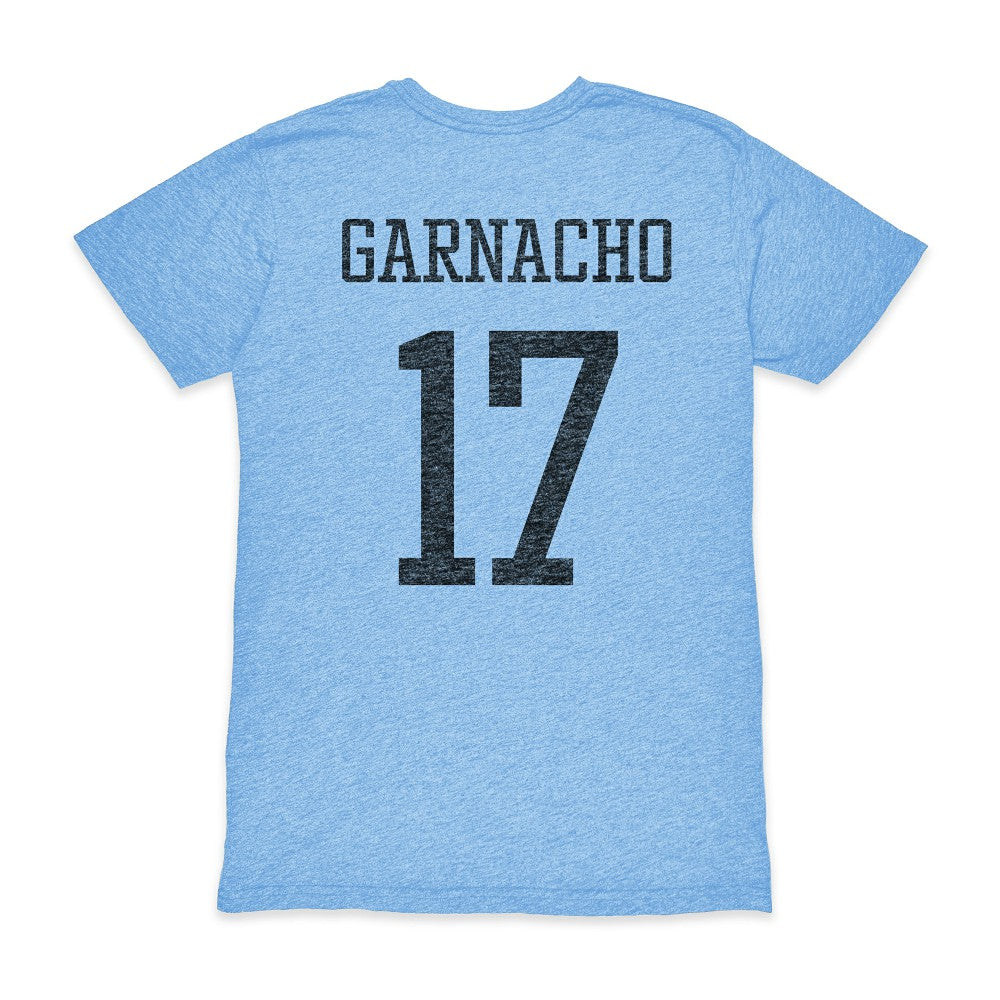 Alejandro Garnacho Argentina National Team 1863FC Player Vintage Tri-Blend T-Shirt