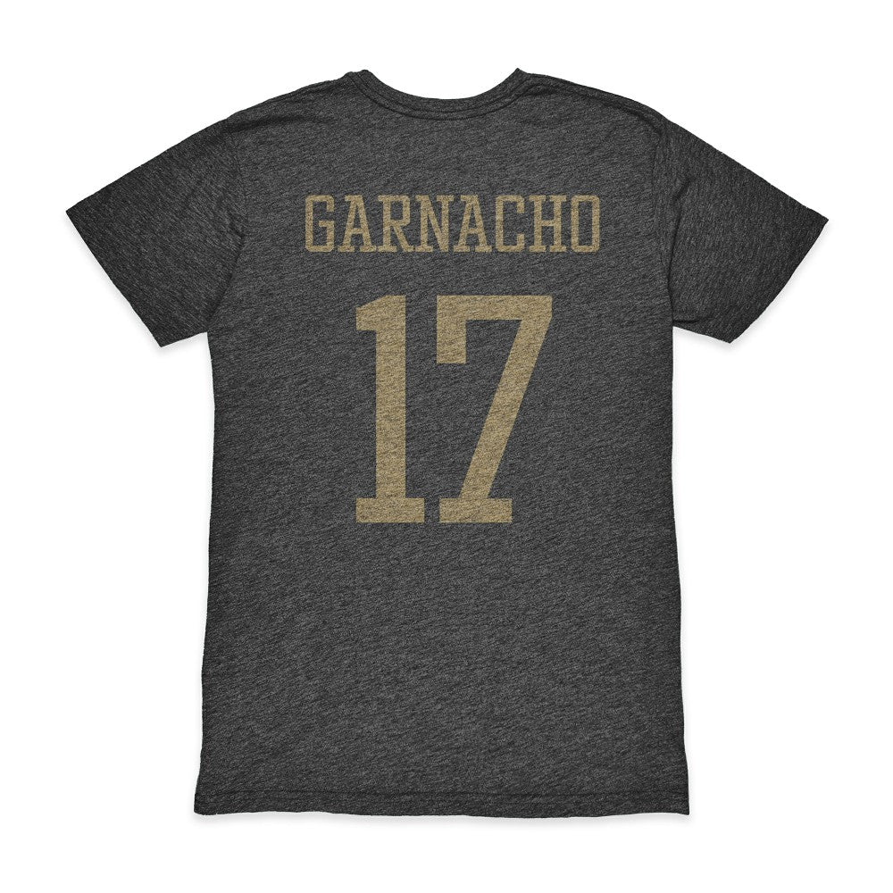 Alejandro Garnacho Argentina National Team 1863FC Player Vintage Tri-Blend T-Shirt