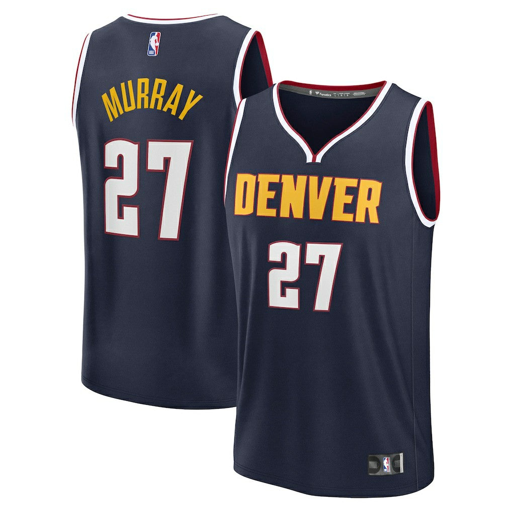 Navy Jamal Murray Denver Nuggets Fast Break Replica Player Jersey sale | NBA