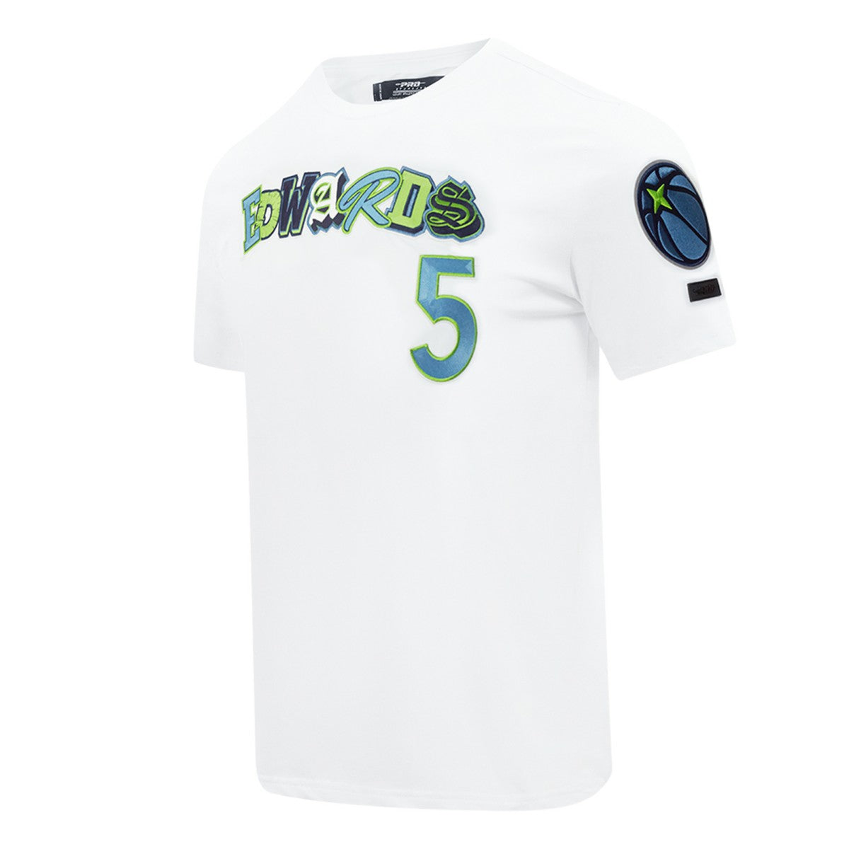 White Anthony Edwards Minnesota Timberwolves Pro Standard City Ransom T-Shirt | NBA