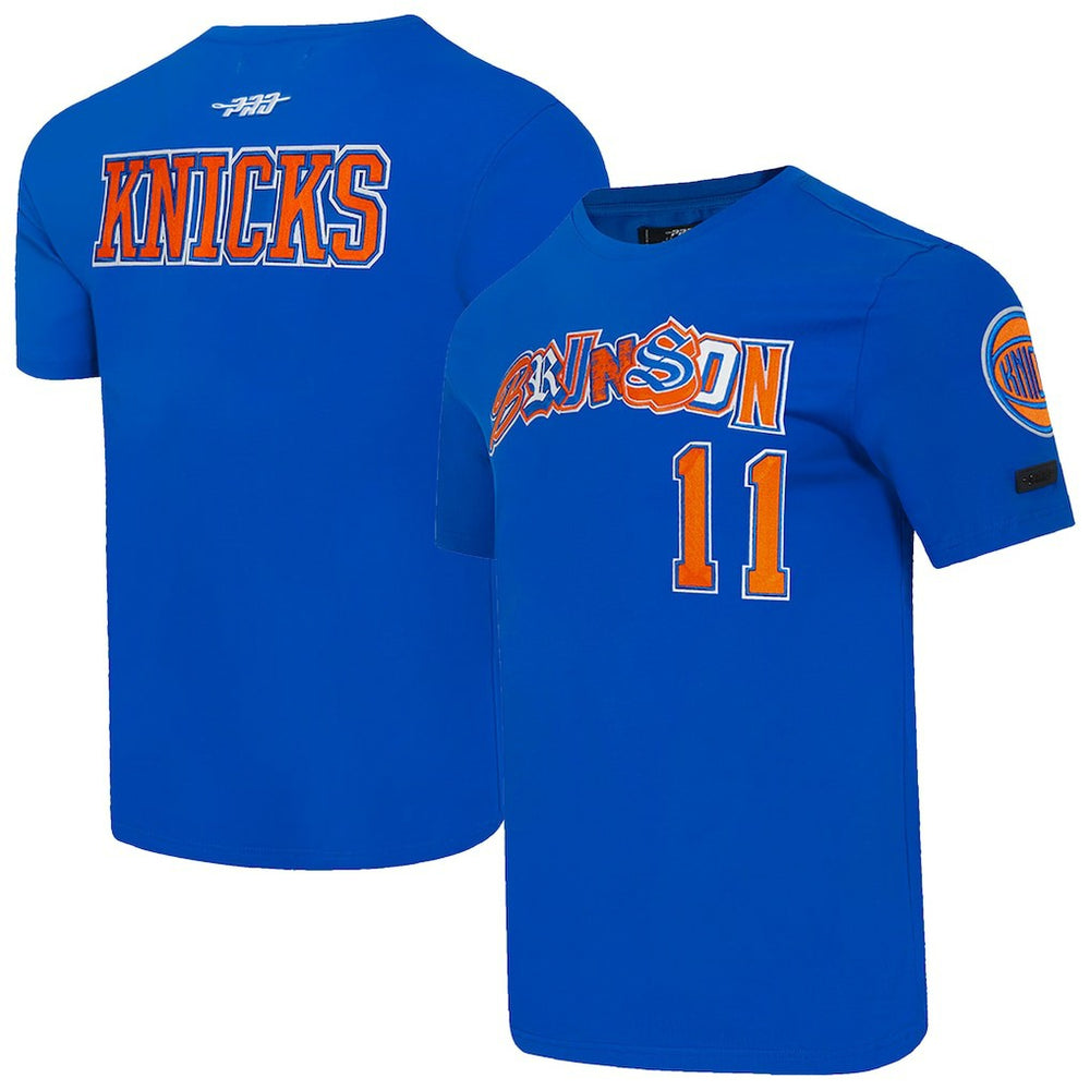 Blue Jalen Brunson New York Knicks Pro Standard City Ransom T-Shirt | NBA