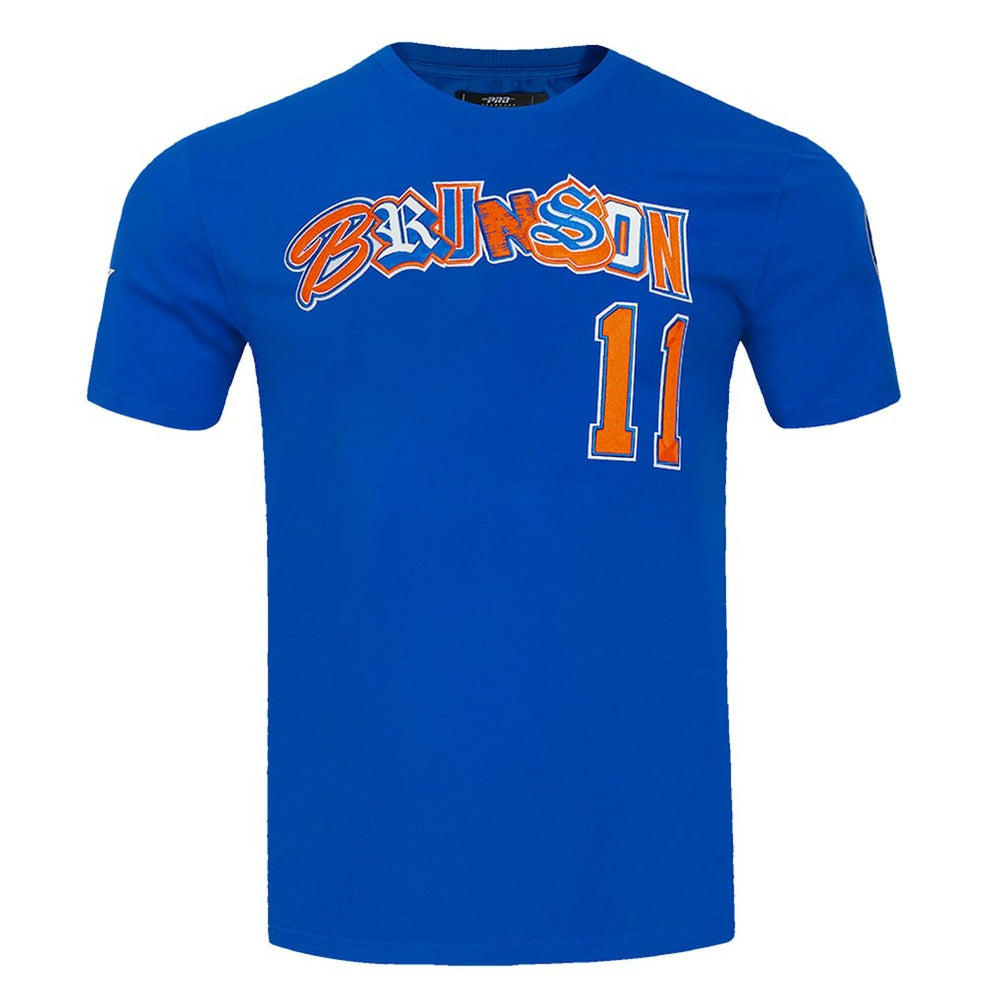 Blue Jalen Brunson New York Knicks Pro Standard City Ransom T-Shirt | NBA