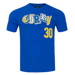 Royal Stephen Curry Golden State Warriors Pro Standard City Ransom T-Shirt sale | NBA