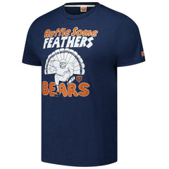 Chicago Bears Homage Unisex Ruffle Some Feathers Tri-Blend T-Shirt | NFL Near me