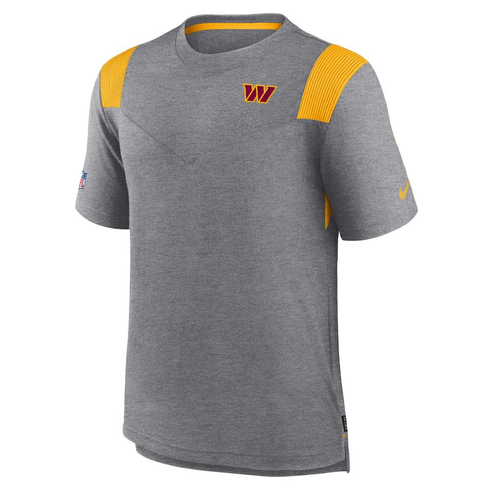 Washington Commanders Sideline Tonal Logo Performance Player T-Shirt | NFL Hot