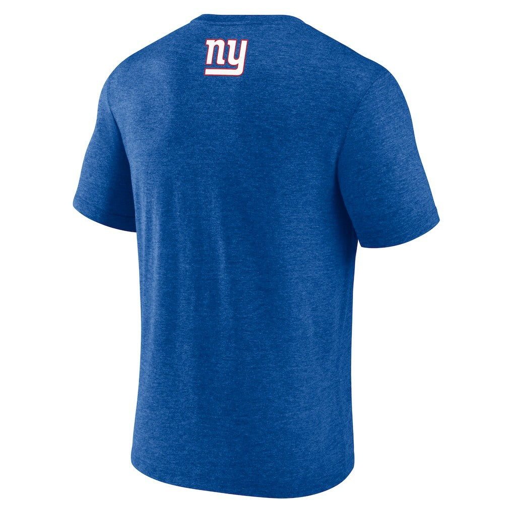 New York Giants Tri-Blend Helmet End Around T-Shirt | NFL Online