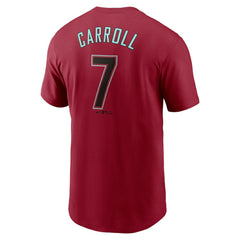 Corbin Carroll Arizona Diamondbacks Nike Fuse Name & Number T-Shirt - MLB T-shirts