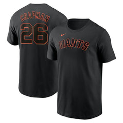 Matt Chapman San Francisco Giants Nike Fuse Name & Number T-Shirt - MLB T-shirts